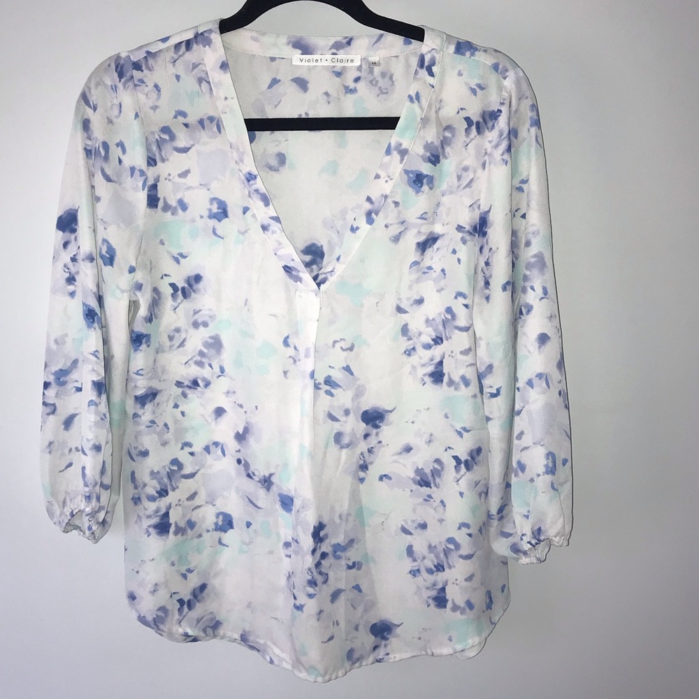 Patterned blouse